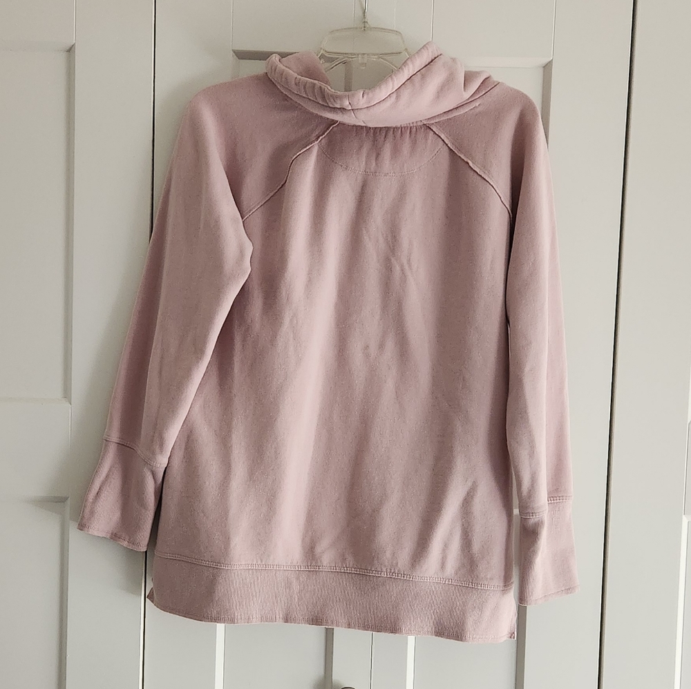 Calvin Klein Women's Light Pink Hoodie - Picture 2 of 4